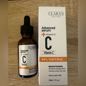 CLARA’S NEW YORK ADVANCED SERUM Brightening Vitamin C